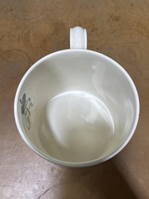Lot 14 - Eric Ravilious for Wedgwood, a rare 1937 Coronation mug