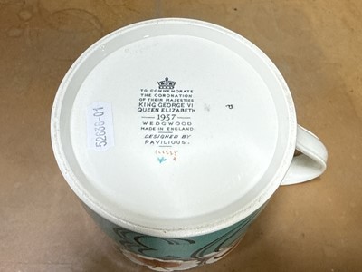 Lot 14 - Eric Ravilious for Wedgwood, a rare 1937 Coronation mug