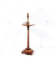 Lot 617 - Victotian mahogany side table adapted for a...