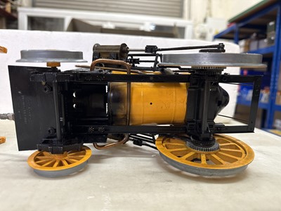 Lot 52 - Hornby, 3 1/2 inch gauge train set 'Stephenson's Rocket', and additional track
