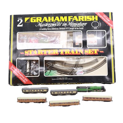 Lot 120 - Graham Farish, a collection of N gauge model railway