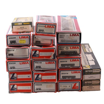 Lot 119 - Wrenn/ Lima, quantity of OO/ HO gauge model railway locomotives and rolling stock