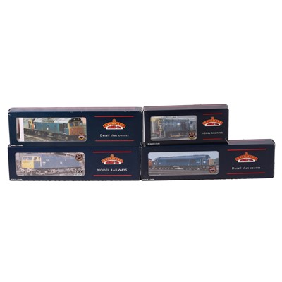 Lot 90 - Bachmann, four OO gauge Branch-line diesel locomotives