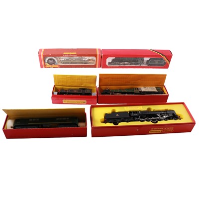 Lot 74 - Hornby, six assorted OO gauge model railway locomotives