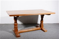 Lot 109 - Robert 'Mouseman' Thompson of Kilburn, a 5ft...