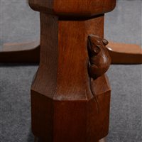 Lot 109 - Robert 'Mouseman' Thompson of Kilburn, a 5ft...