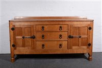Lot 110 - Robert 'Mouseman' Thompson of Kilburn, a 5ft...