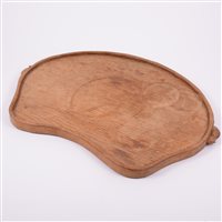 Lot 118 - Robert 'Mouseman' Thompson of Kilburn, an oak...
