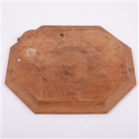 Lot 121 - Robert 'Mouseman' Thompson of Kilburn, an oak...