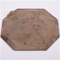 Lot 122 - Robert 'Mouseman' Thompson of Kilburn, an oak...