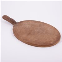 Lot 125 - Robert 'Mouseman' Thompson of Kilburn, an oak...