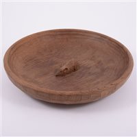 Lot 130 - Robert 'Mouseman' Thompson of Kilburn, an oak...