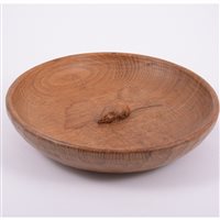 Lot 131 - Robert 'Mouseman' Thompson of Kilburn, an oak...