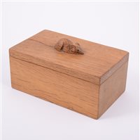 Lot 135 - Robert 'Mouseman' Thompson of Kilburn, an oak...