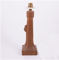 Lot 140 - Robert 'Mouseman' Thompson of Kilburn, an oak...