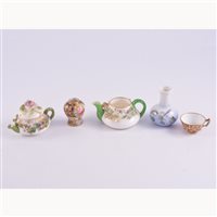 Lot 159 - Royal Worcester circular box, floral...
