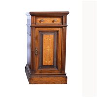 Lot 519 - Two late Victorian rosewood pedestals (from a...