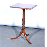 Lot 501 - Victorian mahogany pedestal table, fixed...