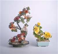 Lot 68 - Collection of eight Jadeite and hardstone...
