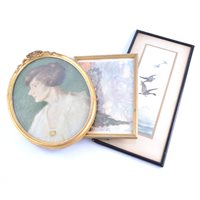 Lot 181 - Prints, drawings, and paintings, a collection.