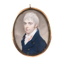 Lot 44 - John Smart Young Lady, bust length, in half...