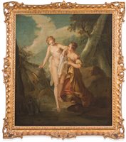 Lot 156 - Follower of Francois Lemoyne, 'The Bather and...