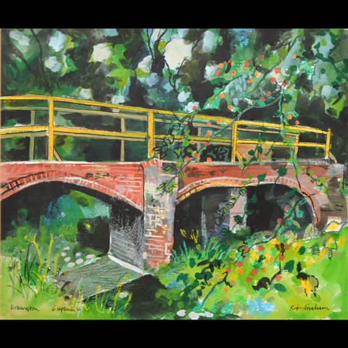 Lot 221 - Rigby Graham, 'Braunston', signed and dated 6...