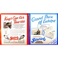 Lot 195 - Two vintage motor racing posters - Kings Cup...