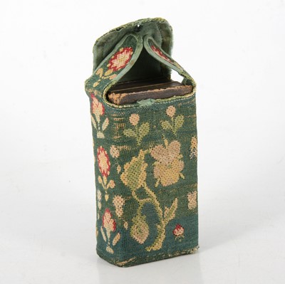 Lot 152 - A needlework book cover, probably second half 17th Century