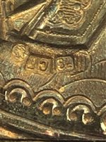 Lot 234 - Russian icon, silver gilt oklad, Moscow 1899-1908.