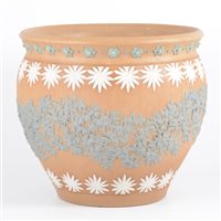 Lot 47 - Doulton Lambeth, a Silicon Ware jardiniere,...