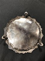 Lot 68 - George II Irish silver salver, John Gumley, Dublin, circa 1730.
