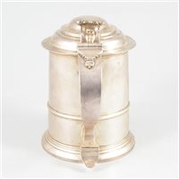 Lot 85 - George I Britannia Standard tankard, Humphrey Payne, London, circa 1716.