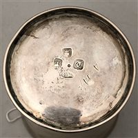 Lot 82 - George III sliver beaker, Charles Wright, London, 1774.