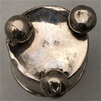 Lot 5 - White metal beaker, probably Swedish, probably early 19th century.