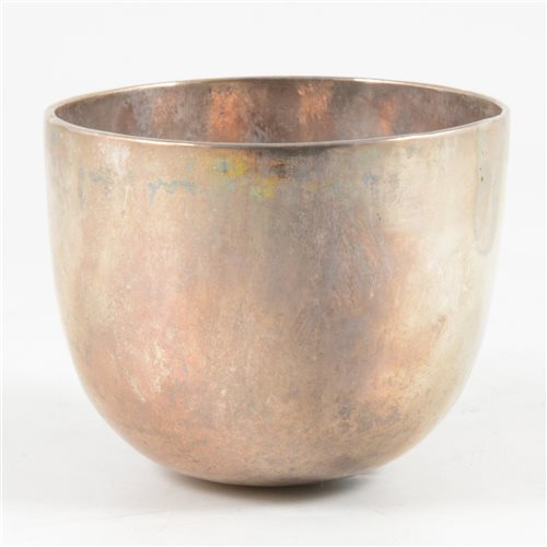 Lot 87 - Queen Anne Britannia Standard tumbler cup, William Francis, London, circa 1710.