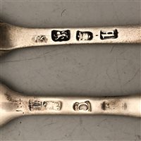 Lot 89 - George I Britannia Standard marrow scoop, Paul Hanet, London, 1722.