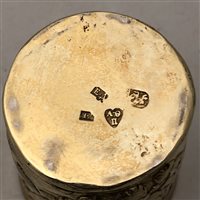 Lot 62 - Russian silver gilt beaker, Alderman Fyodor Petrov, Moscow, circa 1780.