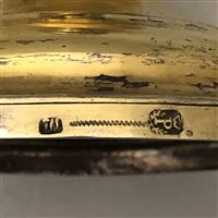 Lot 48 - Portuguese silver gilt chalice, Porto, 1843-50.