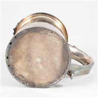 Lot 106 - James II silver tankard, indistinct maker's mark, London, 1685.