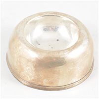 Lot 112 - George II Irish silver trencher salt, possibly by Edward Barrett, Dublin, 1745.