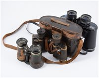 Lot 189 - Pentax Espio 738 camera, pair of Heron Mark II...