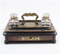 Lot 90 - Victorian desk stand