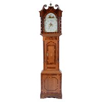 Lot 217 - William IV mahogany longcase clock