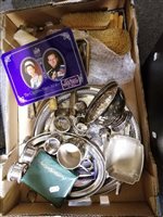 Lot 107 - AMENDMENT - Seven piece silver dressing table set, London 1938