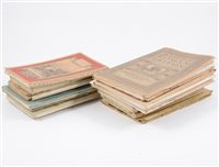 Lot 138 - Early 20th Century topographical postcards, road maps, ordnance survey.
