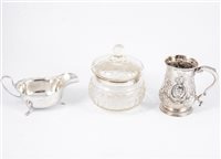 Lot 236 - Silver mug by John King, London 1773