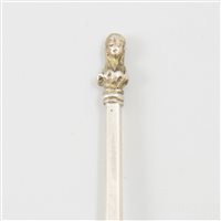Lot 148 - Elizabeth I Silver Maidenhead spoon, William Cawdell, London, possibly 1586.