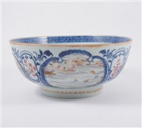 Lot 3 - A Chinese polychrome bowl