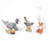 Lot 15 - A Copenhagen porcelain model of a mallard duck, 16cm